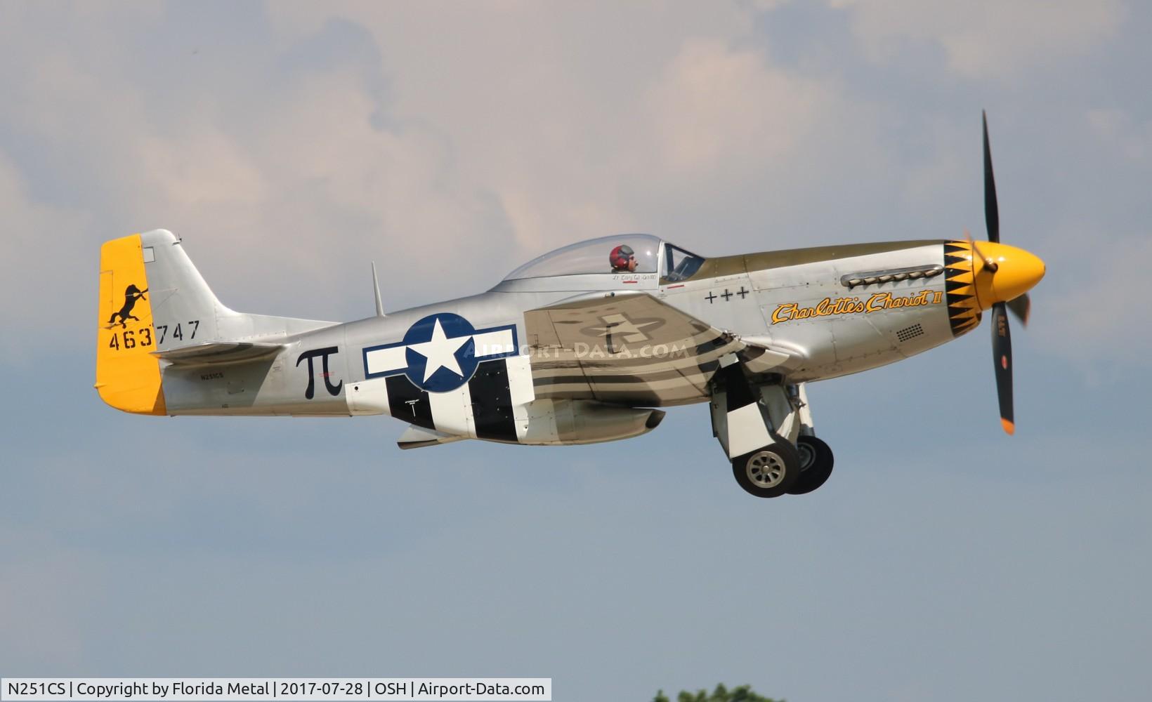 N251CS, North American F-51D Mustang C/N 44-74977N, Charlotte's Chariot II