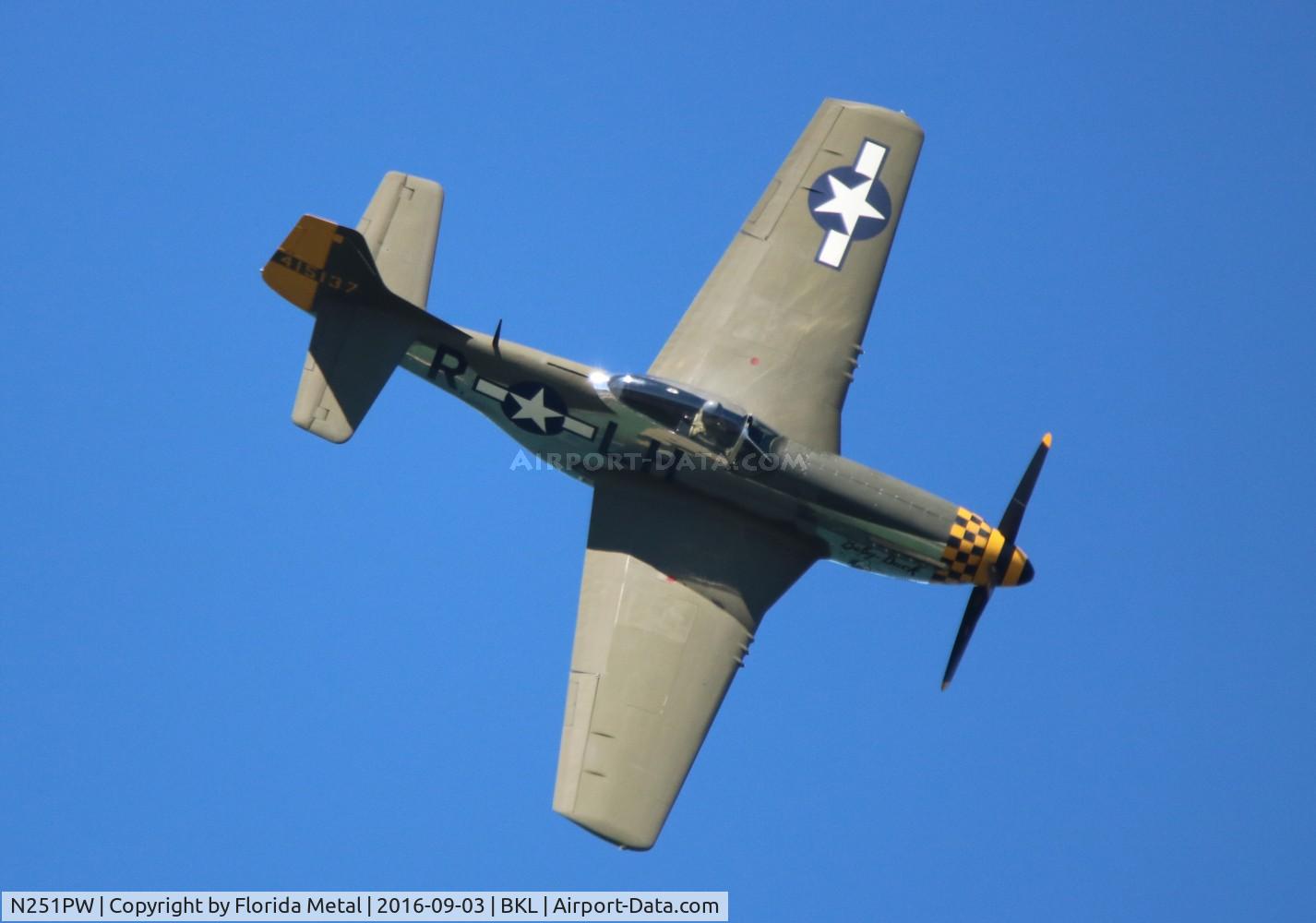 N251PW, 1944 North American P-51D Mustang C/N 122-31945, Baby Duck written off 7-16-17 RIP Vlado Lenoch