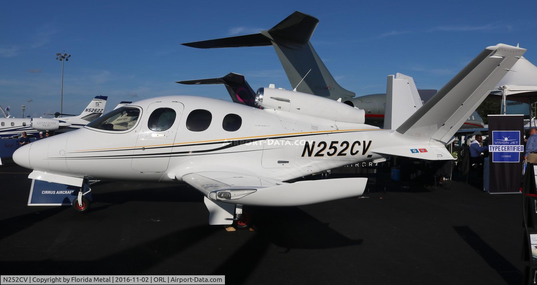 N252CV, 2014 Cirrus SF50 Vision C/N 0004, Cirrus SF50