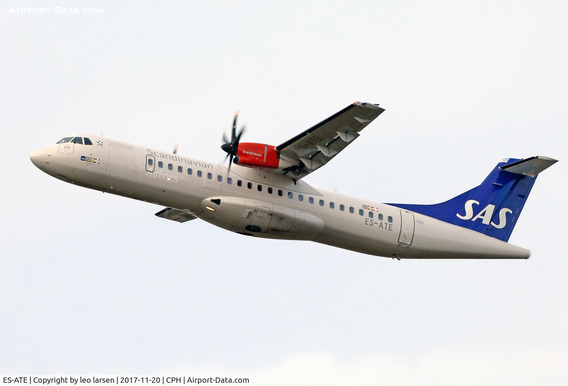 ES-ATE, 2013 ATR 72-600 (72-212A) C/N 1120, Copenhagen Kastrup 20.11.2017