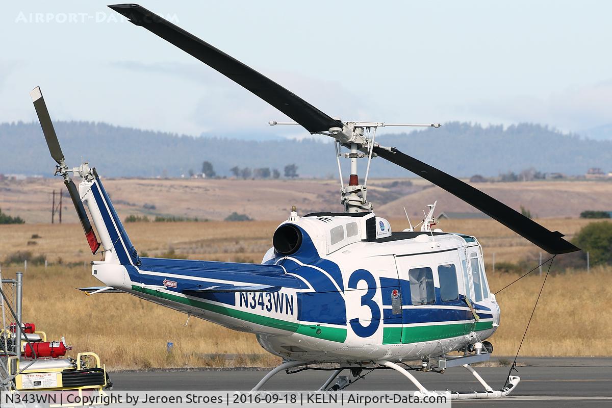 N343WN, 1973 Bell UH-1H Iroquois C/N 13452, keln