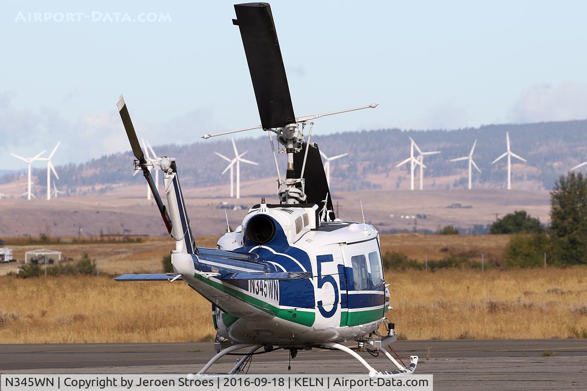 N345WN, Bell UH-1H Iroquois C/N 72-21629, KELN