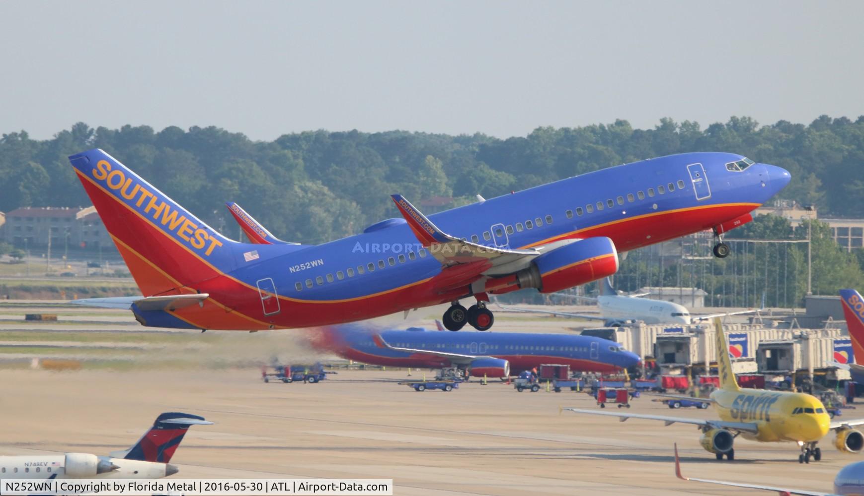 N252WN, 2006 Boeing 737-7H4 C/N 34973, Southwest