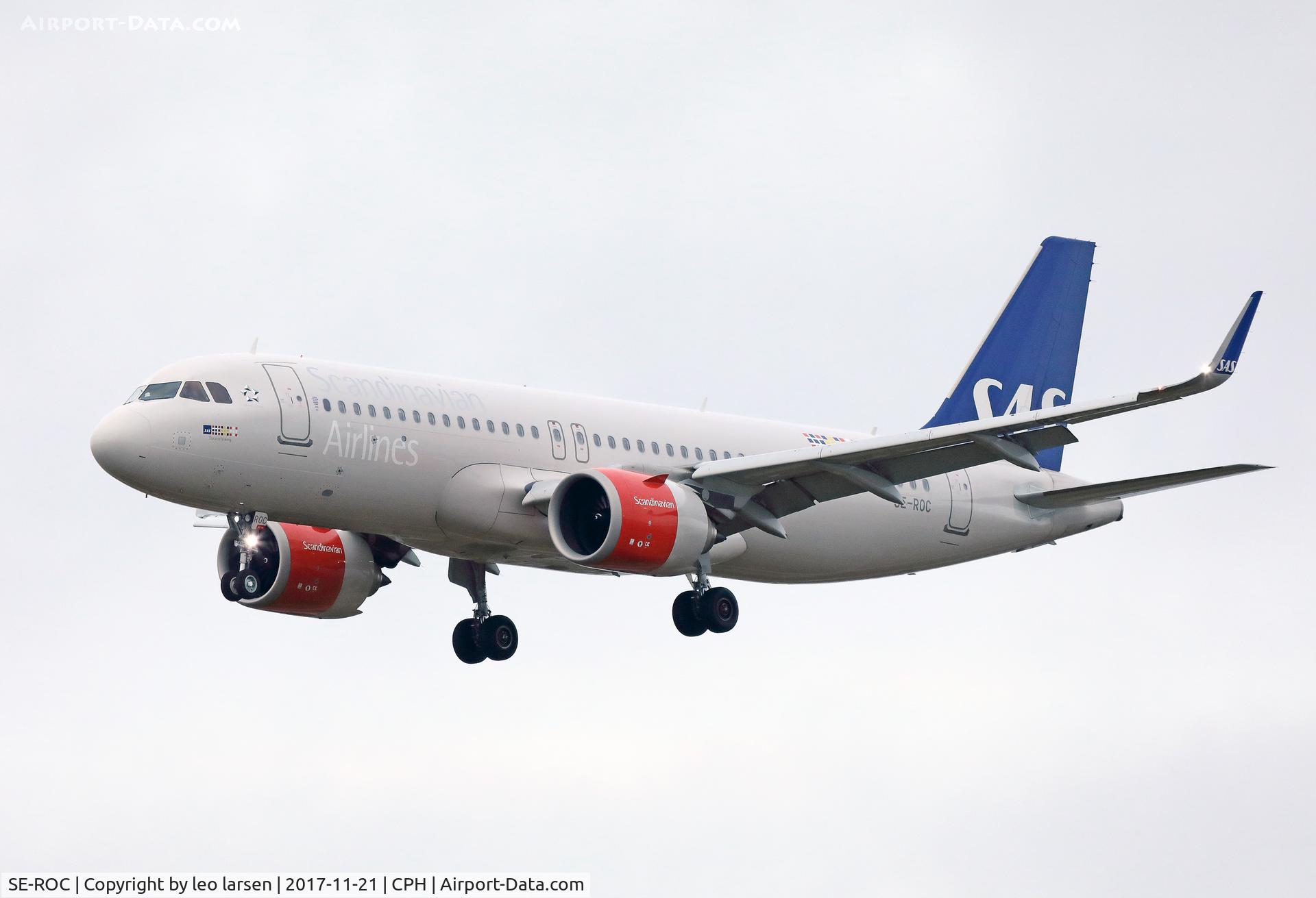 SE-ROC, 2017 Airbus A320-251N C/N 7723, Copenhagen Kastrup 21.11.2017