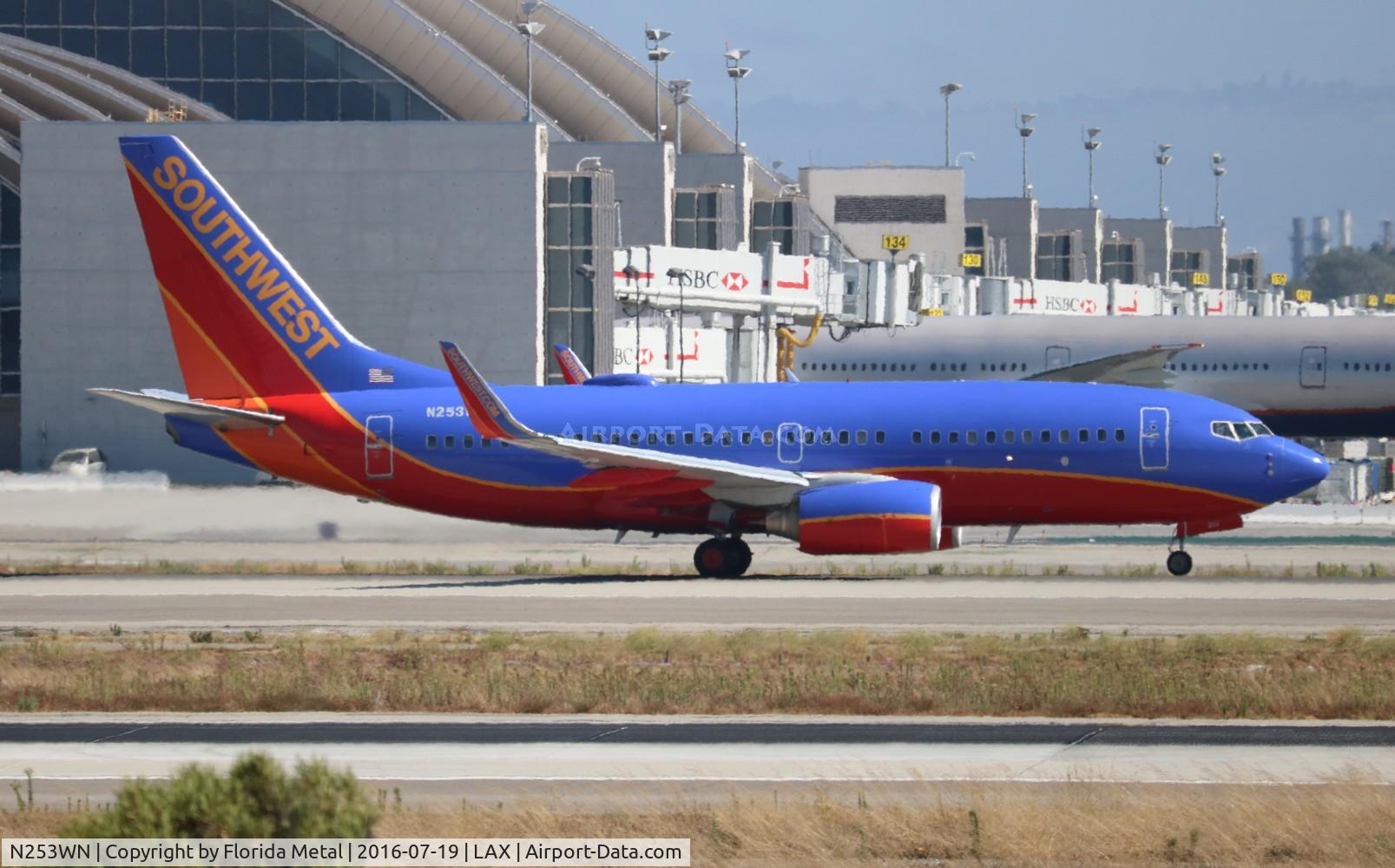 N253WN, 2006 Boeing 737-7H4 C/N 32511, Southwest