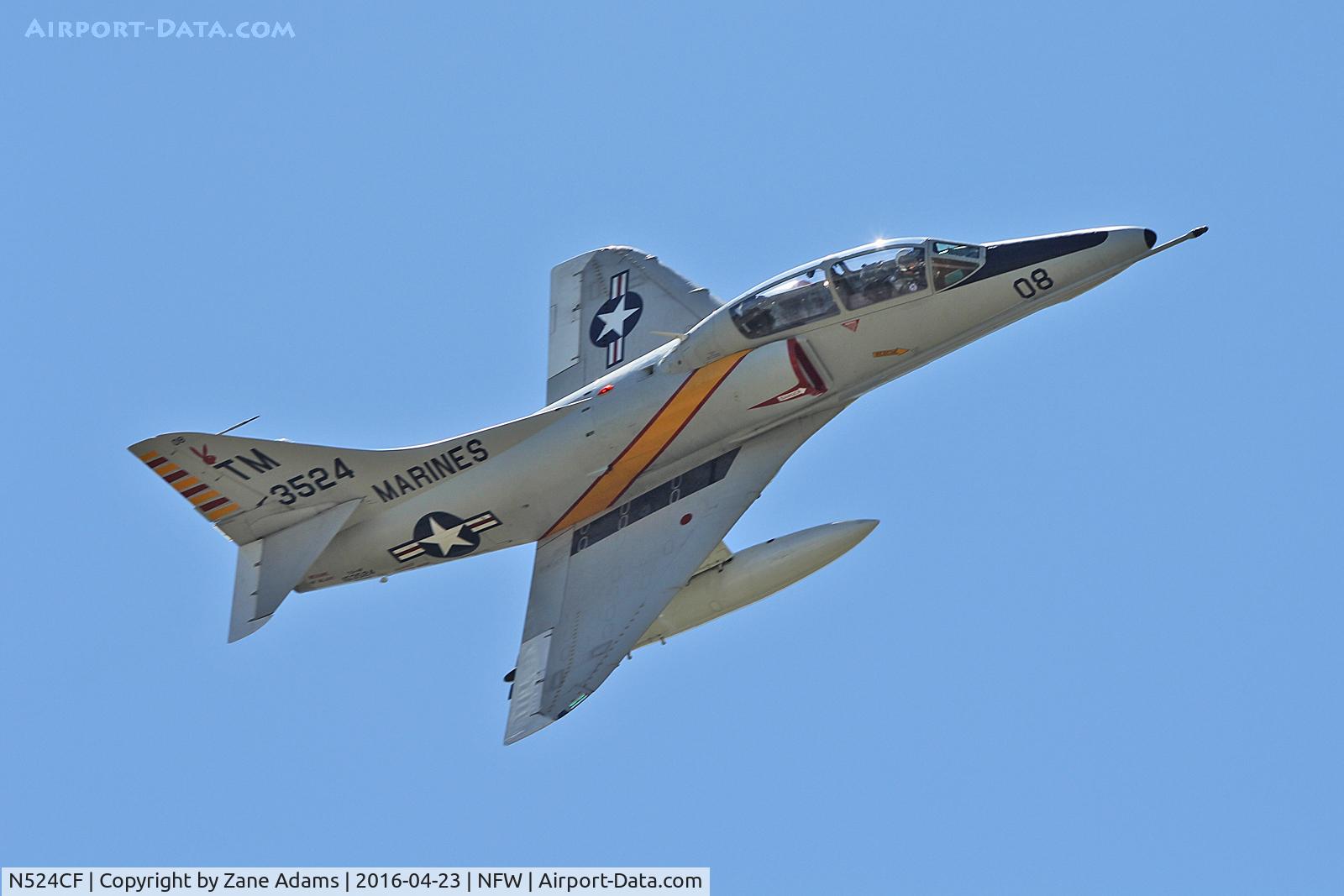 N524CF, 1967 Douglas TA-4F Skyhawk C/N 13590, At the 2016 Airpower Expo, NAS Fort Worth