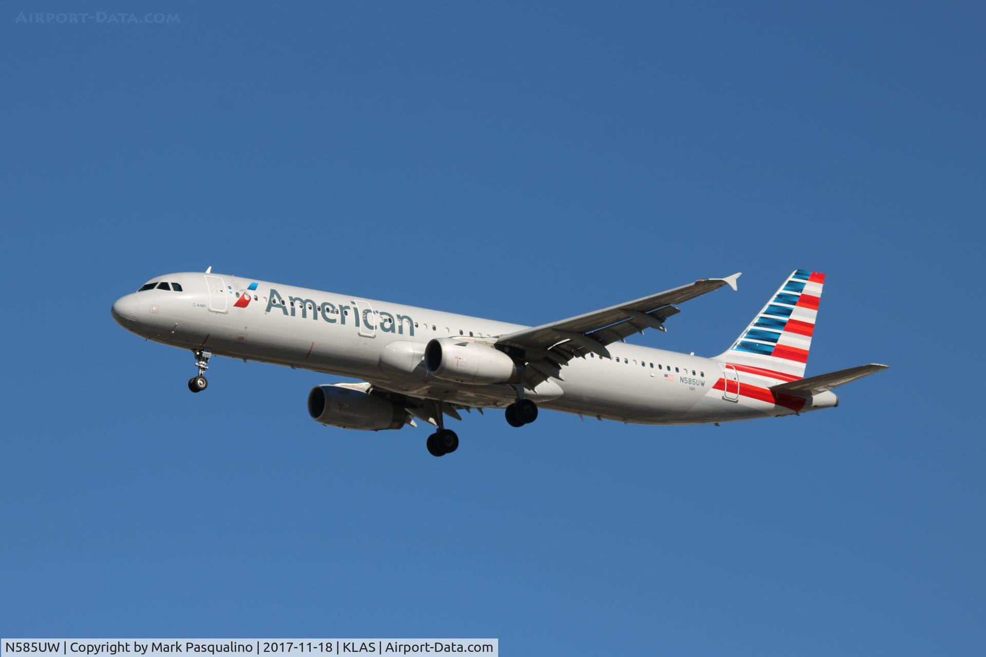 N585UW, 2014 Airbus A321-231 C/N 6214, Airbus A321
