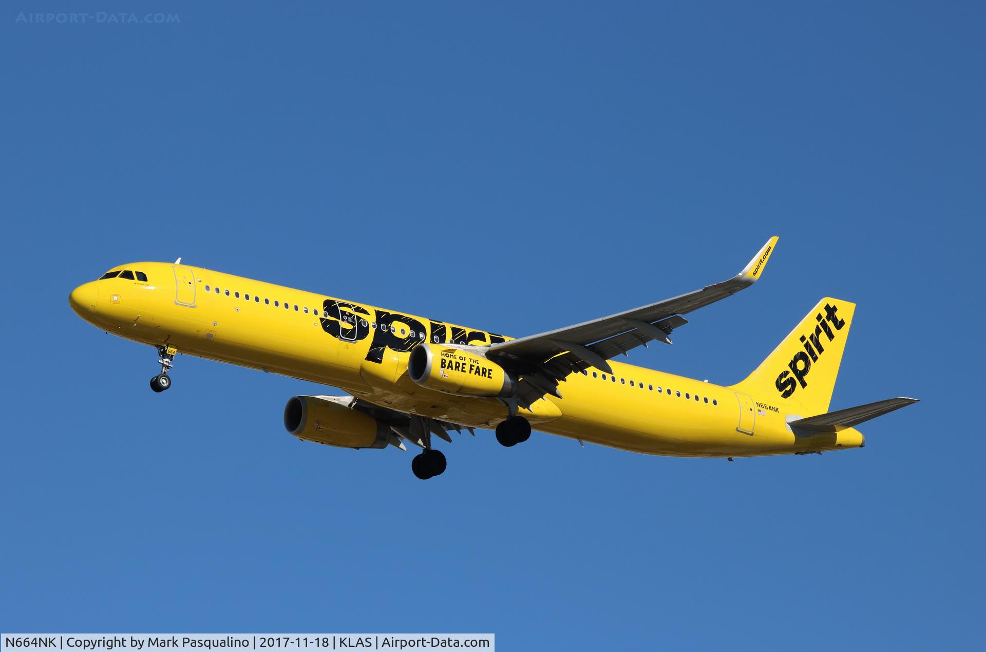 N664NK, 2016 Airbus A321-231 C/N 7021, Airbus A321