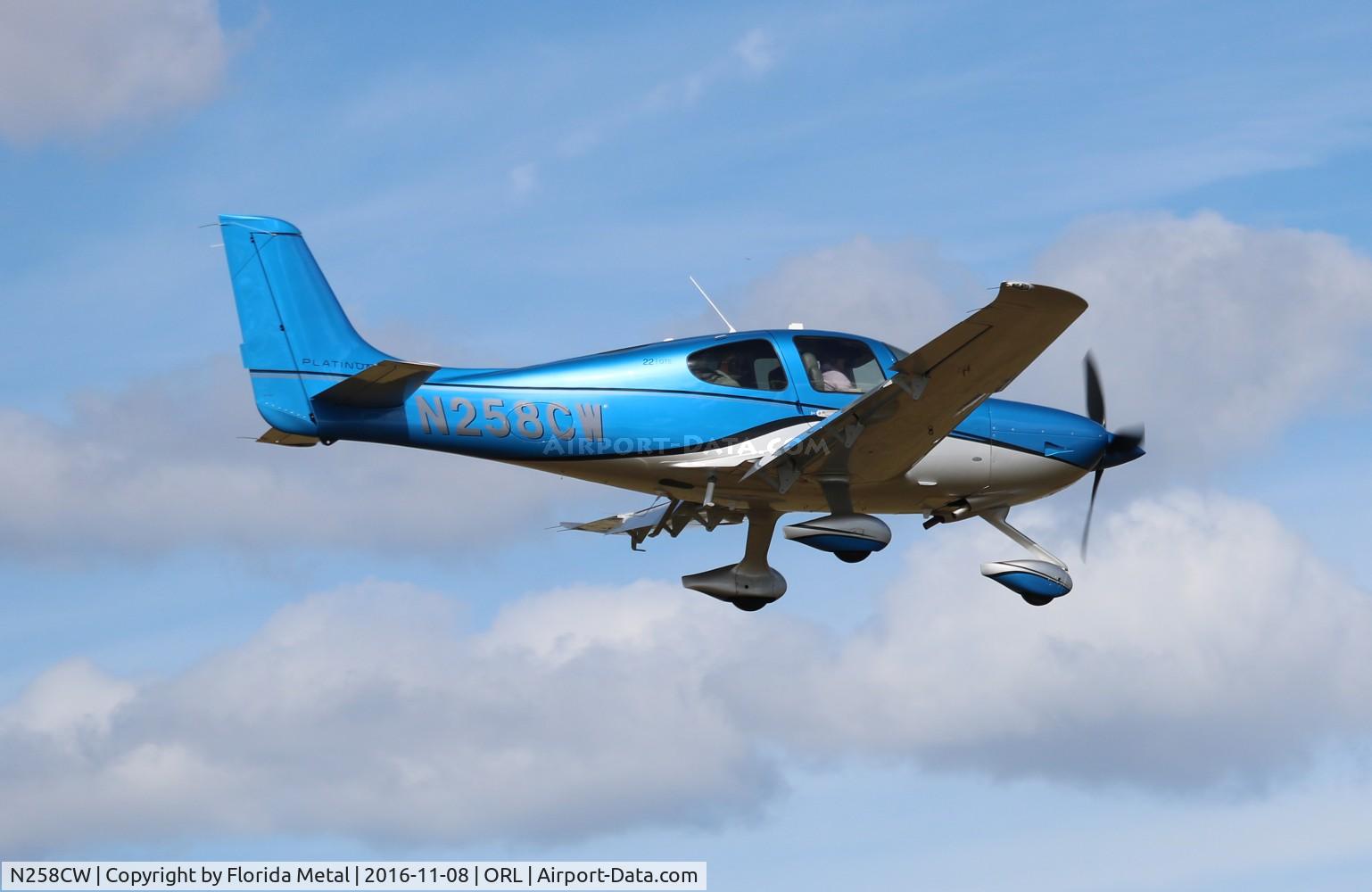N258CW, 2016 Cirrus SR22 C/N 4314, Cirrus SR22