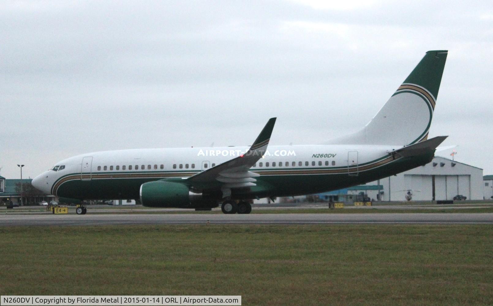 N260DV, 1998 Boeing 737-75T BBJ C/N 29142, Orlando Magic 737-700