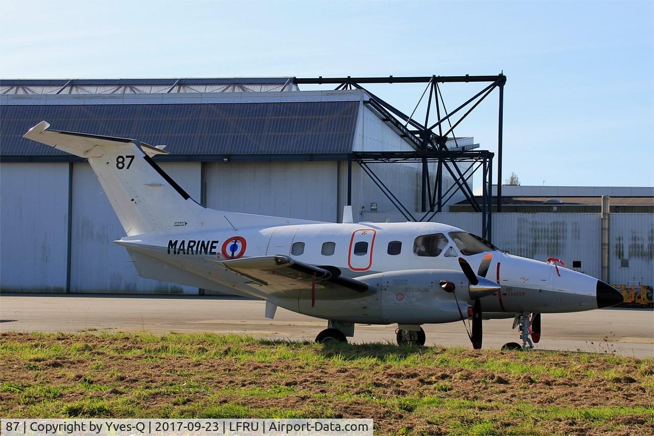 087, Embraer EMB-121AA Xingu C/N 121087, Embraer EMB-121AN Xingu, Static display, Morlaix-Ploujean airport (LFRU-MXN) air show 2017