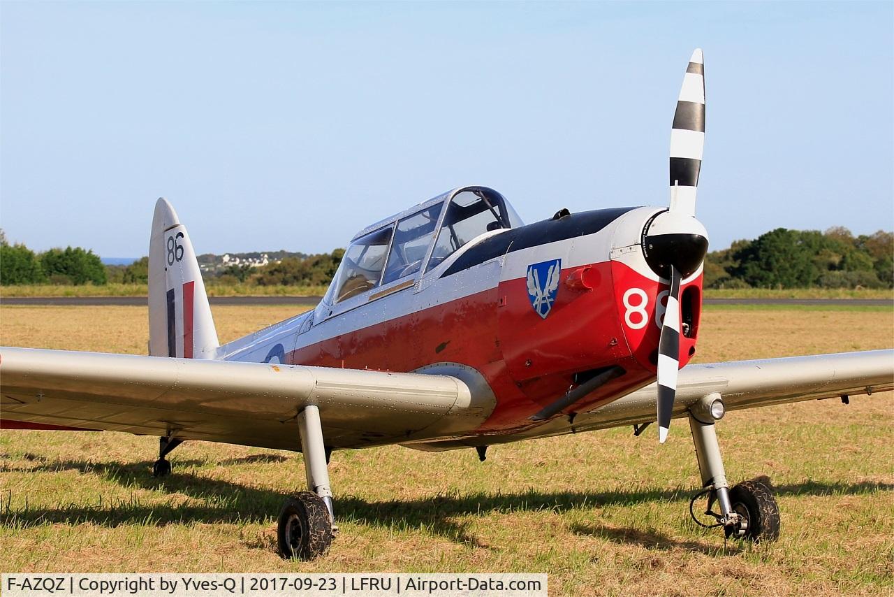 F-AZQZ, 1953 De Havilland DHC-1 Chipmunk T.10 C/N C1/0916, De Havilland DHC-1 Chipmunk T.10, Static display, Morlaix-Ploujean airport (LFRU-MXN) air show 2017