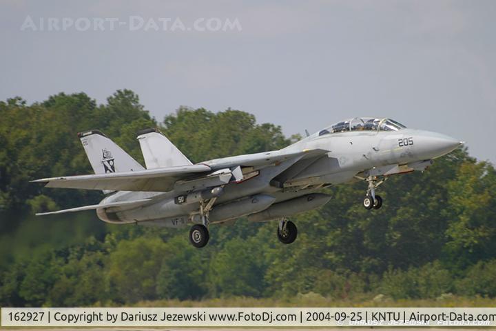162927, Grumman F-14B Tomcat C/N 575, F-14B Tomcat 162927 AG-205 from VFA-11 