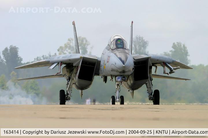 163414, 1990 Grumman F-14D Tomcat C/N 598/D-3, F-14D Tomcat 163414 AD-163 from VF-101 
