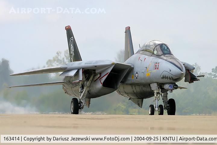 163414, 1990 Grumman F-14D Tomcat C/N 598/D-3, F-14D Tomcat 163414 AD-163 from VF-101 