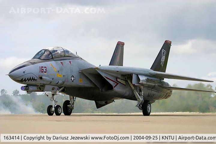 163414, 1990 Grumman F-14D Tomcat C/N 598/D-3, F-14D Tomcat 163414 AD-163 from VF-101 