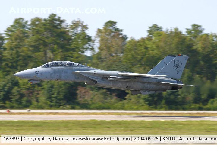 163897, Grumman F-14D Tomcat C/N 607/D-12, F-14D Tomcat 163897 AD-161 from VF-101 