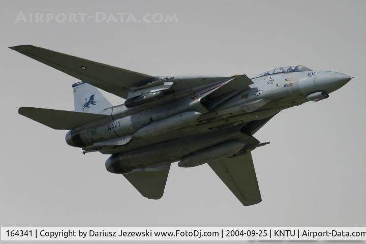 164341, Grumman F-14D Tomcat C/N 616/D-21, F-14D Tomcat 164341 AJ-101 from VF-213 