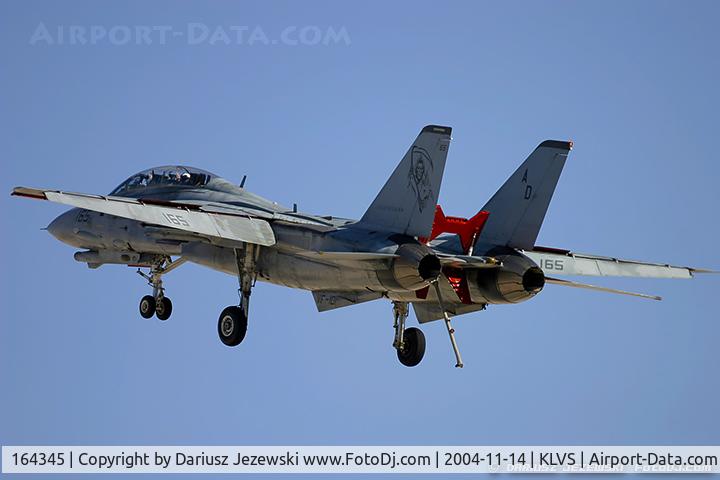 164345, Grumman F-14D Tomcat C/N 620, F-14D Tomcat 164345 AD-165 from VF-101 