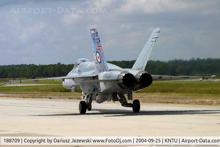 188709, McDonnell Douglas CF-188A Hornet C/N 0134/A101, CAF CF-188 Hornet 188709  from 425 TFS 