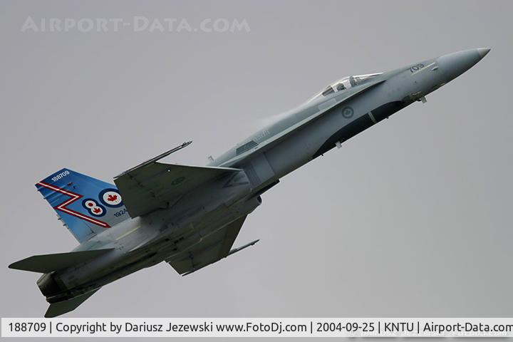 188709, McDonnell Douglas CF-188A Hornet C/N 0134/A101, CAF CF-188 Hornet 188709  from 425 TFS 