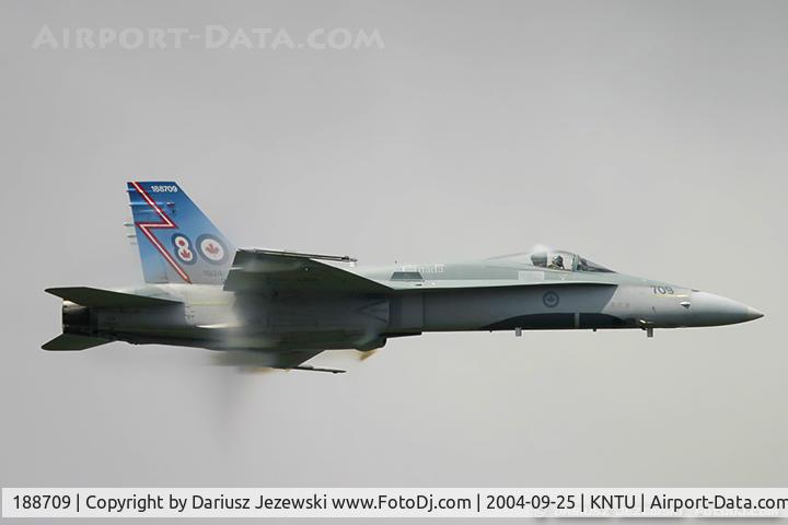 188709, McDonnell Douglas CF-188A Hornet C/N 0134/A101, CAF CF-188 Hornet 188709  from 425 TFS 