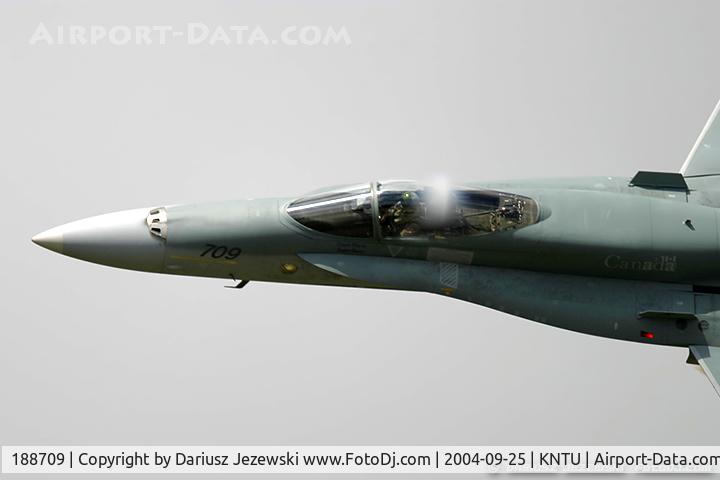 188709, McDonnell Douglas CF-188A Hornet C/N 0134/A101, CAF CF-188 Hornet 188709  from 425 TFS 
