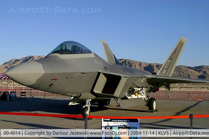00-4014, Lockheed Martin F/A-22A Raptor C/N 4014, F-22 Raptor 00-4014 OT from 422nd TES 