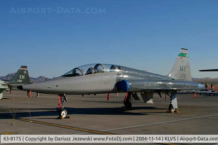 63-8175, 1963 Northrop T-38C Talon C/N N.5522, T-38C Talon 63-8175 MY from 49th FTS 