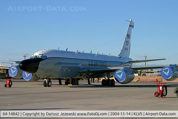 64-14842, 1964 Boeing RC-135V Rivet Joint C/N 18782, RC-135V Rivet Joint 64-14842 OF from 38th RS 