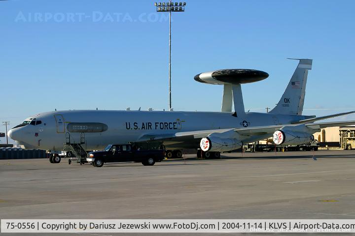 75-0556, 1975 Boeing E-3B Sentry C/N 21047, E-3C Sentry 75-0556 OK from 960th AACS 