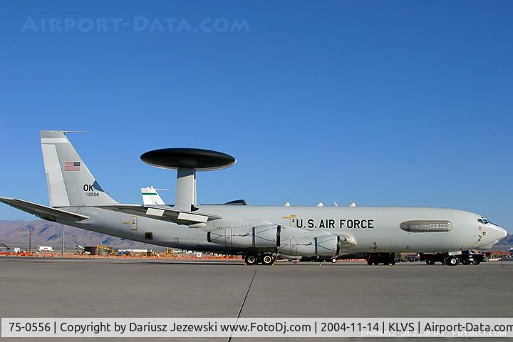 75-0556, 1975 Boeing E-3B Sentry C/N 21047, E-3C Sentry 75-0556 OK from 960th AACS 