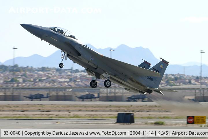 83-0048, 1983 McDonnell Douglas F-15D Eagle C/N 0886/D047, F-15D Eagle 83-0048 FF from 71st FS 