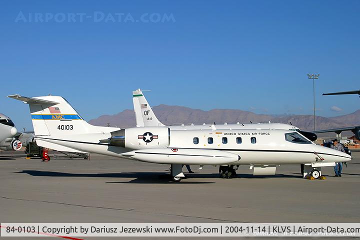 84-0103, 1984 Gates Learjet C-21A C/N 35A-549, C-21A Learjet 84-0103+  from 84th ALF 375th AW Scott AFB, IL