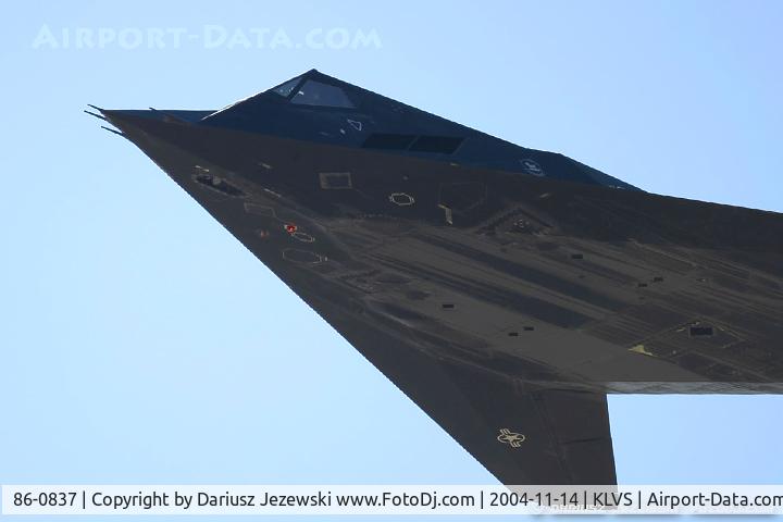 86-0837, 1986 Lockheed F-117A Nighthawk C/N A.4062, F-117A Nighthawk 86-0837 HO from 8th FS 
