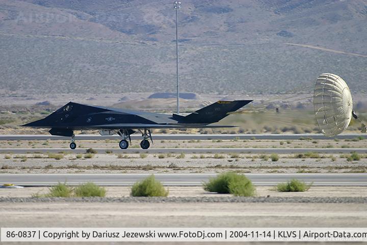 86-0837, 1986 Lockheed F-117A Nighthawk C/N A.4062, F-117A Nighthawk 86-0837 HO from 8th FS 