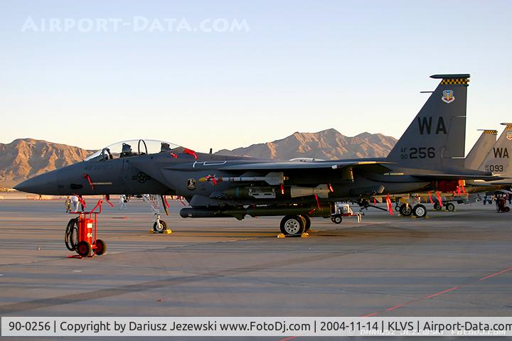 90-0256, 1991 McDonnell Douglas F-15E-50-MC Strike Eagle C/N 1194/E158, F-15E Strike Eagle 90-0256 WA from 17th WS 