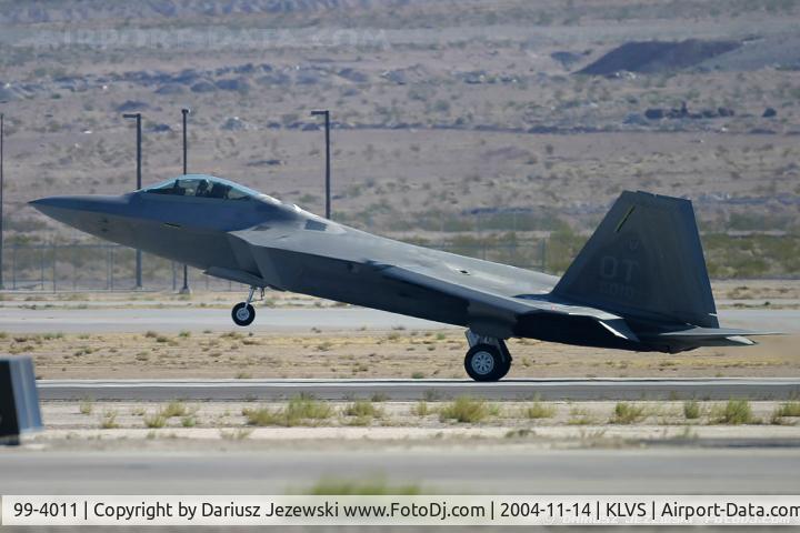 99-4011, Lockheed Martin F/A-22A Raptor C/N 4011, F-22 Raptor 99-4011 OT from 422nd TES 