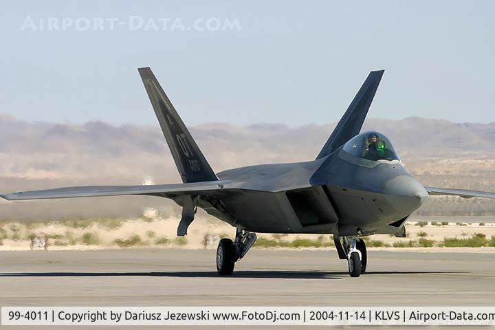 99-4011, Lockheed Martin F/A-22A Raptor C/N 4011, F-22 Raptor 99-4011 OT from 422nd TES 