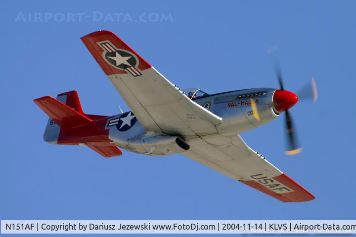 N151AF, 1945 North American P-51D Mustang C/N 45-11525, North American P-51D Mustang 