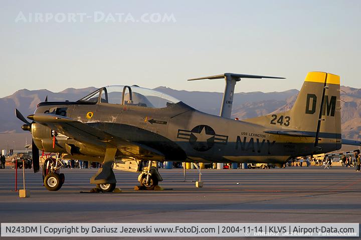 N243DM, 1957 North American T-28C Trojan C/N 226-239 (140662), North American T-28C Trojan  C/N 140662, NX243DM