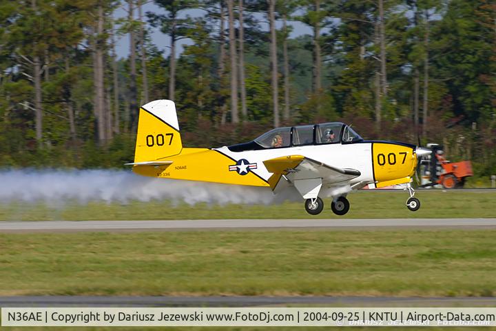 N36AE, Beech A45 C/N G-77, Beech A45 (T-34A) Mentor  C/N G-77, N36AE