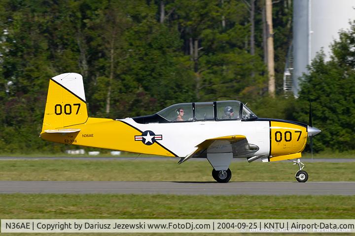 N36AE, Beech A45 C/N G-77, Beech A45 (T-34A) Mentor  C/N G-77, N36AE