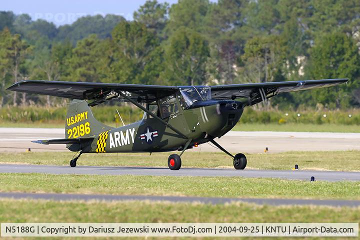N5188G, 1951 Cessna 305A C/N 22196, Cessna 305A L-19A Bird Dog  C/N 22196, N5188G