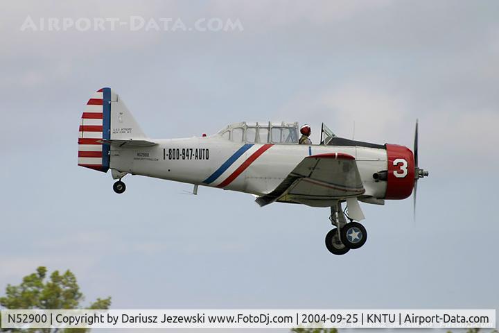 N52900, 1940 North American SNJ-2 Texan C/N 2010, North American SNJ-2 Texan  C/N 2010 - Geico Skytypers, N52900