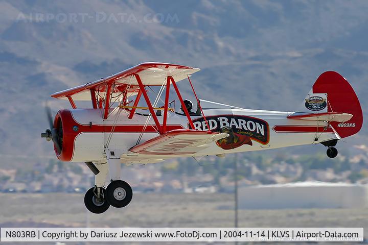 N803RB, 1941 Boeing A75N1(PT17) C/N 75-1668, Boeing A75N1(PT17) Stearman  C/N 75-1668, N803RB