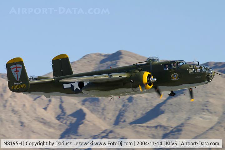 N8195H, 1944 North American TB-25N Mitchell C/N 108-34023 (44-30748), North American TB-25N Mitchell 