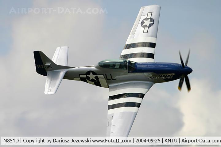 N851D, 1944 North American P-51D Mustang C/N 44-84745, North American P-51D Mustang 