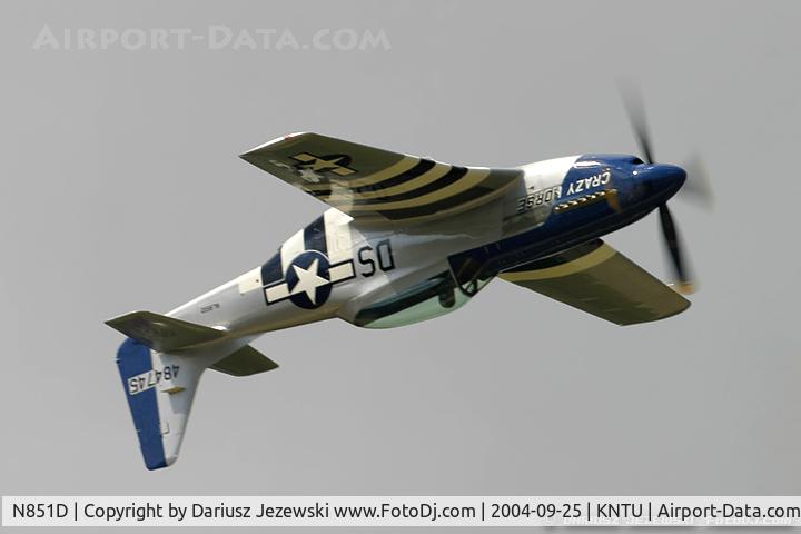 N851D, 1944 North American P-51D Mustang C/N 44-84745, North American P-51D Mustang 