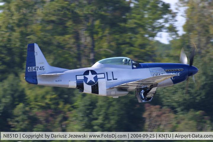 N851D, 1944 North American P-51D Mustang C/N 44-84745, North American P-51D Mustang 